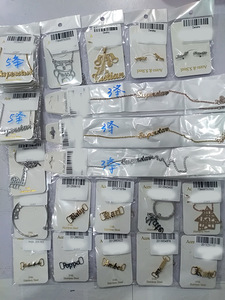 Wholesale Custom Stainless Steel <b>Name</b> Necklace Pendant Gold Plated Letter Initial Necklace With <b>Chain</b> - Product Image 5