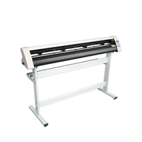 Impresora plotter de vinilo de alta velocidad de 720mm recién enrollada con soporte de suelo firme, buena para manualidades de camisetas personalizadas