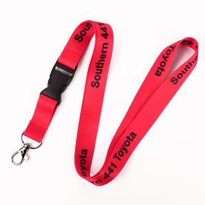 Lanière personnalisée en polyester durable et écologique, avec logo personnalisé, boucle en plastique, crochet métallique, sublimation couleur intégrale - Product Image 2