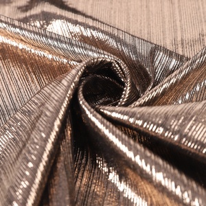 การออกแบบใหม่สิ่งทอพรรคยืดหยุ่นโลหะ <span class=keywords><strong>Quiksilver</strong></span> ฟอยล์ผ้าถักสำหรับการแต่งกาย - Product Image 4