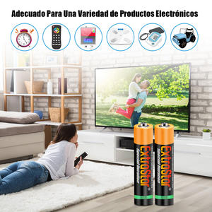 24pcs AAA Size Zinc Carbon Batteries, 1.5V 400mAh, for Remote Controls, Clocks, Toys, and <b>Other</b> Low Drain Devices - Product Image 3