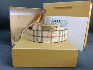 新作デザイナーベルト有名ブランド本物のレザーデザイナー高級バックルメンズベルト - Product Image 2
