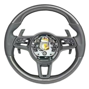 Volante Original para Porsche, Estilo <span class=keywords><strong>Clásico</strong></span>, para 911 Cayenne/Boxster/Macan/Panamera, Estilo Fibra de Carbono - Product Image 5
