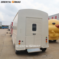 Vehículo de Catering Oriental Shimao, Cocina Móvil Totalmente Equipada, Diseño de Remolque de Comida Vintage, Camión de Comida Eléctrico