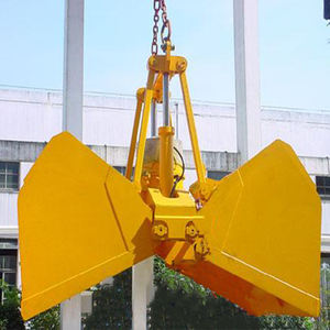 Cubo de agarre mecánico Cubo de agarre colgante de cuerda simple Cubo de agarre de basura Grúa - Product Image 1