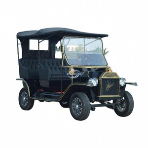 Vehículo Eléctrico Turístico Vintage de Alta Durabilidad, 5 Plazas, Batería de Litio, Vehículo de Transporte para Clubes - Product Image 4