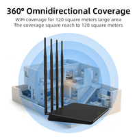 Router WiFi 2.4GHz 433MHz Antena con Interfaz Roscada 12dBi de Alta Ganancia Plegable Omnidireccional para CPE, Bridge, Cámara, OEM Personalizado