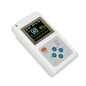 CONTEC CMS60D <span class=keywords><strong>VET</strong></span> oxímetro portátil SpO2 Monitor de valor con sonda de oreja lengua oxímetro veterinario - Product Image 2