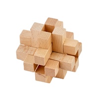 Jeu de réflexion et de logique, casse-tête en bois, puzzle 3D pour développer l'intelligence des enfants, blocs de construction pour enfants, développement de la coordination œil-main