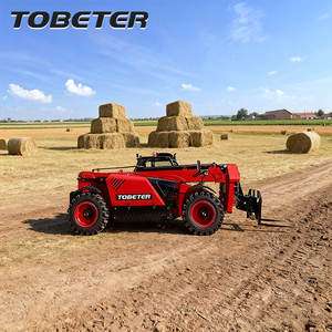 Tobeter Farm Telehandler 360 View Máquinas agrícolas fáciles de controlar Carretilla elevadora telescópica - Product Image 5