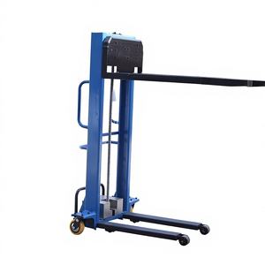 工場自動積載スタッカー 0.5トン 1トン ポータブル自動昇降フォークリフトスタッカー サプライヤー - Product Image 3
