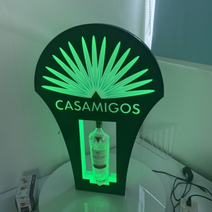Pantalla brillante, <span class=keywords><strong>Casamigos</strong></span> personalizados, botella de <span class=keywords><strong>Tequila</strong></span>, presentador Led acrílico glorificador, letrero de neón, servicio de botella VIP para fiesta, club nocturno, Lo - Product Image 2