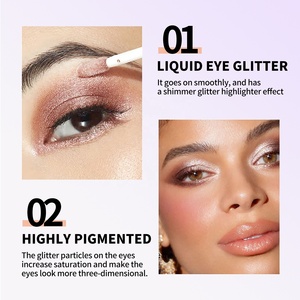 อายแชโดว์กลิตเตอร์สีเดียว เนื้อลิควิด สีชัด ติดทนนาน ขายส่ง รับผลิตแบรนด์ส่วนตัว - Product Image 6