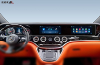 Consola Central de Auto de Lujo con Pantalla Táctil Dual de 12.3 Pulgadas, GPS, USB y Resolución Android para Mercedes-Benz