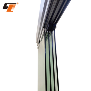 Trung Quốc Nhà sản xuất của thiết kế hiện đại thép không gỉ bánh xe đường sắt cho trượt cửa khách sạn phụ kiện - Product Image 4