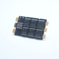Contrôleur électronique de vitesse (ESC) métallique 120A à cellule unique pour multirotor FPV RC de 13 à 25 pouces, 12S, sans balais