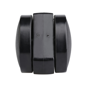 Durable Black <b>Plastic</b> Decorative Adjustable Caster <b>Wheels</b> Furniture Parts For Hospital Dining Kitchen Furniture - Product Image 4