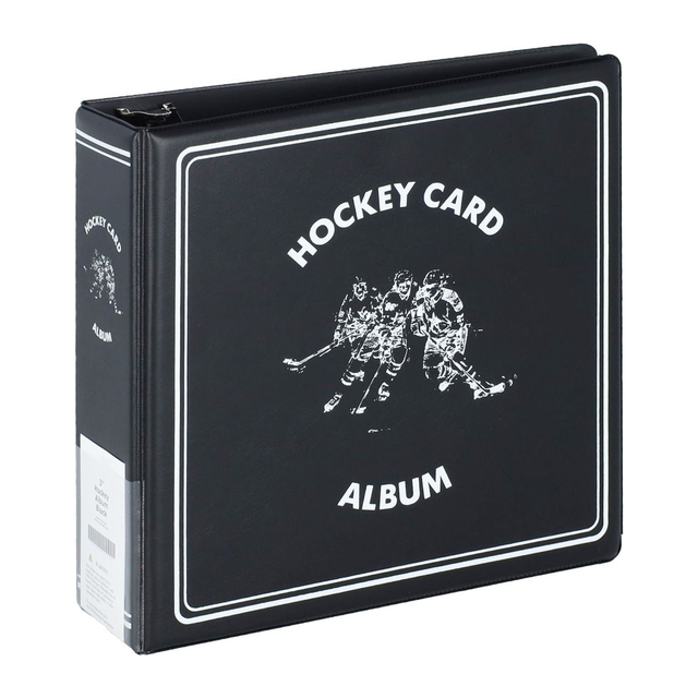 Premium PVC 3 Inch Ring Binder for 90 Baseball Cards Heavy-Duty D-Ring Classic Display for Collectors Storage Card Protection