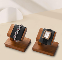 Vitrine en bois Bracelet Bracelet Bijoux Présentoir Support Montre-Bracelet En Bois Massif Unique Montre Présentoir