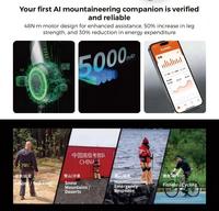 Exosquelette de jambe portable Carevo Climber Two avec contrôle par application Bluetooth, double moteur 48 N.m, design léger, certifié CE/FCC