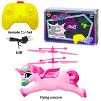 Los mejores regalos, luz para niños, Sensor de mano eléctrico, Robot volador, caballo volador, Mini helicóptero RC, Sensor de inducción, juguetes de bolas voladoras para niños