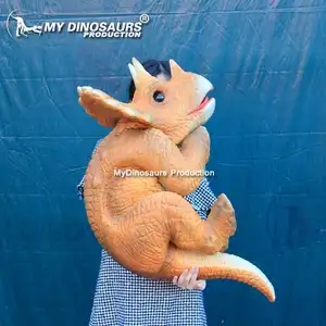 My Dino DH014 Playground Equipment 3D Realistic Dinosaur Puppet Triceratops