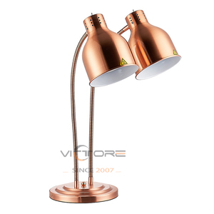 Lámpara <span class=keywords><strong>de</strong></span> Calor para Alimentos Iron Rose Gold, Lámpara Eléctrica para Calentar Alimentos, Lámpara <span class=keywords><strong>de</strong></span> Escritorio para Calentar Alimentos para Buffet y Restaurante - Product Image 2