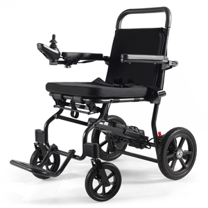 KSM-605Pro Medical Motorized Smallest <b>Electric</b> Wheelchair Foldable Portable Ultra Light Wheelchair with 200W*2pcs Power Motor - Product Image 1