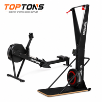 TOPTONS Appareil de cardio-training combiné Air Rower et Ski Erg magnétique, certifié CE, pour usage commercial, OEM