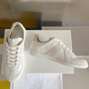 Chaussures de sport décontractées unisexes en cuir véritable de haute qualité, de marque, confortables et tendance pour la marche - Product Image 6