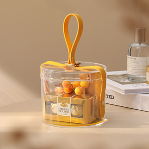 Bán Buôn Có Thể Tái Chế PS Màu Trống Xô Cô Dâu Sinh Nhật Giáng Sinh & Sinh Viên Hộp Quà Tặng Cho Thủ Công Dự Án - Product Image 2