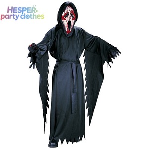 Costume de cosplay d'Halloween pour enfants HESPER, fantôme hurlant avec masque de mort sombre, robe de déguisement sur le thème de l'horreur - Product Image 2