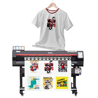 Imprimante textile numérique Locor 1,3 m (4 pieds) de petite taille, imprimante à sublimation grand format, traceur d'impression à solvant écologique, tête Xp600 I3200
