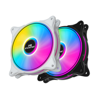 CF120 ARGB 120mm White PWM PC Case Fan 20dBA Silent 5V Sync Daisy Chain for Gaming Computer Wholesale OEM Supplier
