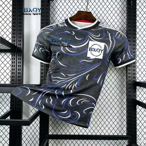 Camiseta de Fútbol Blanca de Visitante para Hombre, 100% Auténtica, de Secado Rápido, Servicio OEM, Cantidad Mínima de Pedido Una Pieza, Envío Rápido - Product Image 5