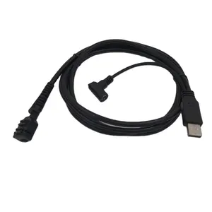 Perimone — câble d'alimentation IDC à USB 2.0 AM + recharge, 2 pièces, 14 broches, prise 5.5x2.1mm DC, pour Vx805, Vx820