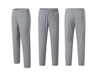 Pantalon de survêtement en nylon élastique personnalisé, séchage rapide, respirant, décontracté, unisexe, pantalon de sport pour homme