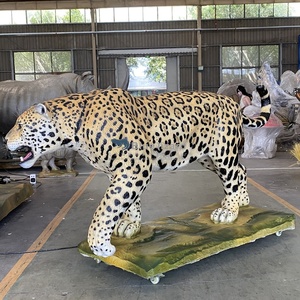 Mô Hình Báo 3D động vật <span class=keywords><strong>animatronic</strong></span> Cheetah công viên phiêu lưu thằn lằn Xanh zigong động vật rừng mô phỏng cao - Product Image 4