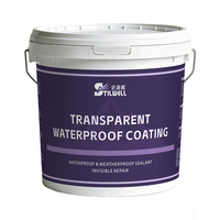 Revêtement liquide transparent renforcé non toxique à faible teneur en COV, haute transparence, haute adhérence, application au pinceau pour surfaces métalliques