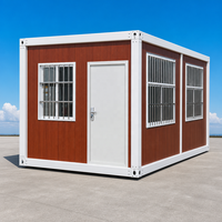 Maison conteneur à assemblage rapide, maison modulaire préfabriquée, bureau mobile conteneur 20 pieds, maison préfabriquée