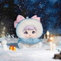 Jouets en peluche Nommi Fairytale Town Frozen Animals authentiques, échelle 1/12, boîte mystère tendance, figurines de poupées pendentifs, unisexe, objets de collection