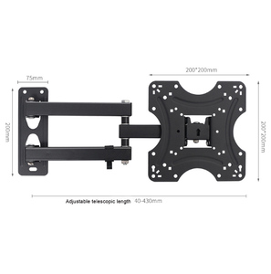 <span class=keywords><strong>TV</strong></span> Full Motion supporto <span class=keywords><strong>TV</strong></span> girevole staffa <span class=keywords><strong>per</strong></span> 19 "-48" schermo piatto - Product Image 2