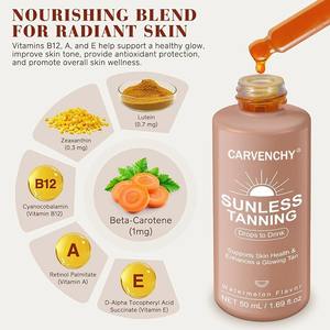 50 ml <span class=keywords><strong>de</strong></span> gouttes bronzantes pour le corps à la formule organique à label privé, tous types <span class=keywords><strong>de</strong></span> peau, accélérateur, crème solaire bronzante - Product Image 1