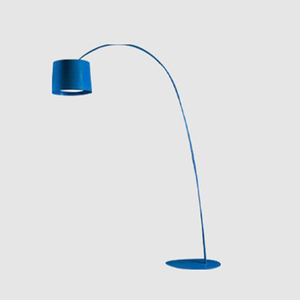 Hiện đại cong uốn cong cực ánh sáng sắt sợi ARC Đèn sàn Đen Trắng Đỏ Vàng bóng râm E27 - Product Image 6