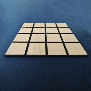 Hiện đại nhà văn phòng Gỗ Acoustic <span class=keywords><strong>Panel</strong></span> tường Pet akupanel Composite âm thanh hấp thụ và khuếch tán cho Studios và phòng tập thể dục trang trí nội thất - Product Image 5