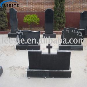 Новый натуральный черный памятник камень гранит в форме сердца надгробие птица - Product Image 2