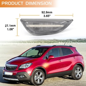 5 types de clignotants latéraux dynamiques à LED pour <span class=keywords><strong>Opel</strong></span> <span class=keywords><strong>Mokka</strong></span> X Chevrolet Trax Buick Encore 13-20 Lampes indicatrices de clignotants - Product Image 4