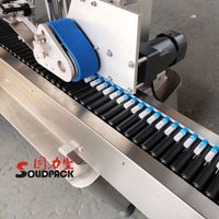 Machine d'étiquetage horizontale entièrement automatique Solidpack pour flacons et tubes de 10 ml et 20 ml, pour l'étiquetage des ampoules et des fioles