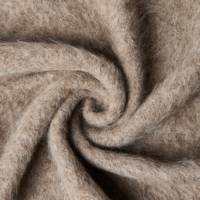 Cardigan zippé pour homme en mohair et alpaga, chaud et doux, avec logo personnalisé, style urbain, effet fourrure brossée, par un fabricant de tricots