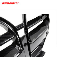 Nuevo Kit de Conversión de Parrilla Delantera de Fibra de Carbono Estilo V Perfiply para G80 M3 M4 G82 G83 2021-2026 con 1 Año de Garantía